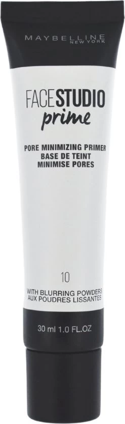 Maybelline Face Studio Prime - 10 Pore Minimizing Primer 16 Maybelline Face Studio Prime - 10 Pore Minimizing Primer -Make-Up Poeder Verkoop 356x1200