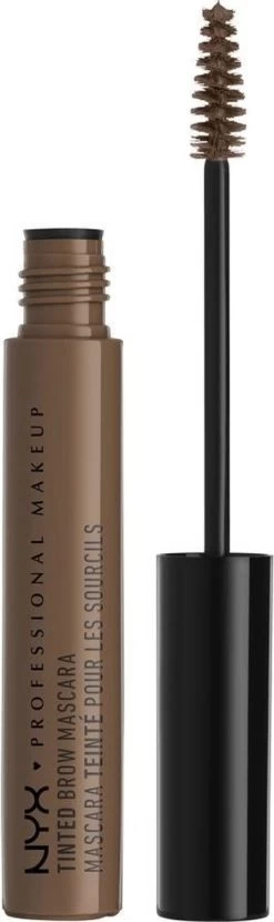 NYX Professional Makeup Tinted Brow Mascara - Chocolate TBM02 - Wenkbrauwgel -Make-Up Poeder Verkoop 357x1200 5