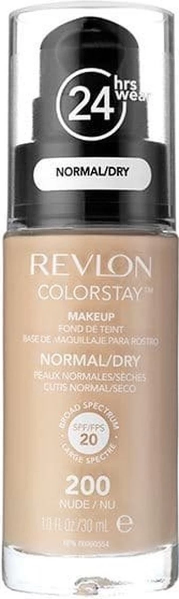 Revlon Colorstay Makeup Foundation SPF 20 - 220 Natural Beige - 30 Ml - Foundation 7 Revlon Colorstay Makeup Foundation SPF 20 - 220 Natural Beige - 30 Ml - Foundation - Afbeelding 7