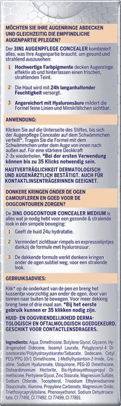 NIVEA Cellular Filler 3 In 1 Oogconcealermake-up 4 Ml 10 NIVEA Cellular Filler 3 In 1 Oogconcealermake-up 4 Ml -Make-Up Poeder Verkoop 360x1200 3