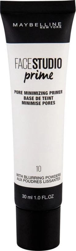 Maybelline Face Studio Prime - 10 Pore Minimizing Primer 23 Maybelline Face Studio Prime - 10 Pore Minimizing Primer -Make-Up Poeder Verkoop 367x1200