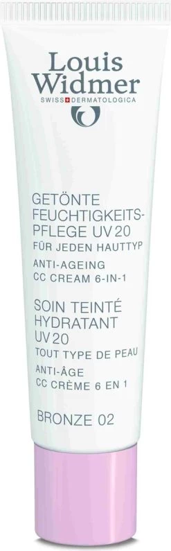 Louis Widmer CC-cream (getinte Dagverzorging UV20) Nr.2 Bronze Ongeparfumeerd 7 Louis Widmer CC-cream (getinte Dagverzorging UV20) Nr.2 Bronze Ongeparfumeerd -Make-Up Poeder Verkoop 373x1200 5