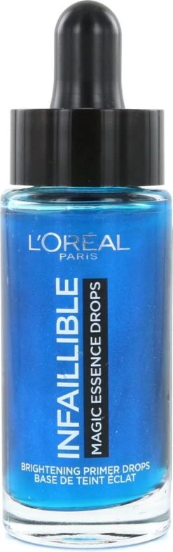 L’Oréal Paris Infalilible Prep Serum Magic Essence Drops - Vloeibare Primer -Make-Up Poeder Verkoop 377x1200