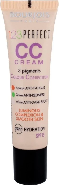 Bourjois 123 Perfect CC Cream - 033 Beige Rosé -Make-Up Poeder Verkoop 384x1200 3