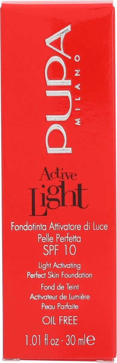Pupa Active Light Foundation 020 Nude 10 Pupa Active Light Foundation 020 Nude - Afbeelding 10