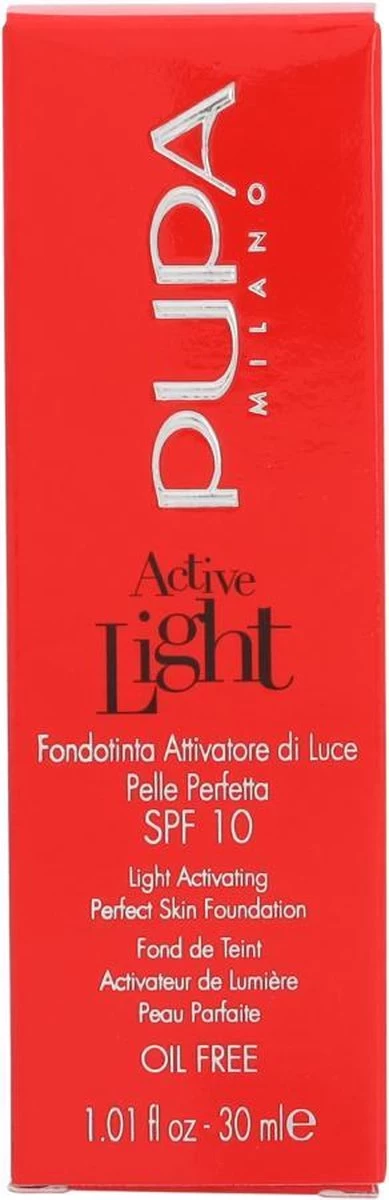 Pupa Active Light Foundation 020 Nude 14 Pupa Active Light Foundation 020 Nude - Afbeelding 14