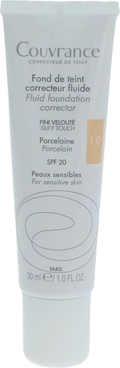 Avene Couvrance Fluid Foundation Corrector SPF20 30ml 2 Avene Couvrance Fluid Foundation Corrector SPF20 30ml - Afbeelding 2