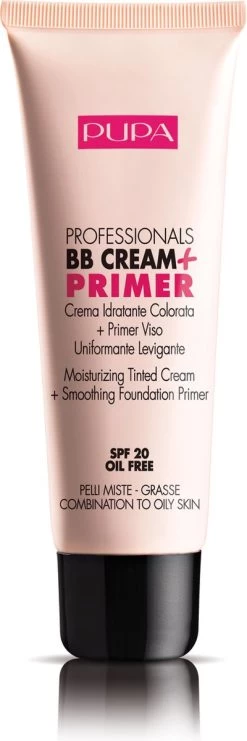 Pupa Milano BB Cream + Primer For Combination To Oily Skin - 001 Nude -Make-Up Poeder Verkoop 400x1200 4