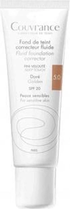 Avene Couvrance Fluid Foundation Corrector SPF20 30ml 18 Avene Couvrance Fluid Foundation Corrector SPF20 30ml -Make-Up Poeder Verkoop 405x1200