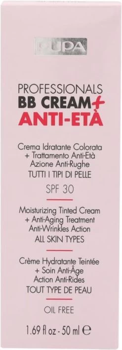 PUPA Milano Pupa Professionals BB Creme Anti-Eta SPF30 002 Sand -Make-Up Poeder Verkoop 418x1200 2
