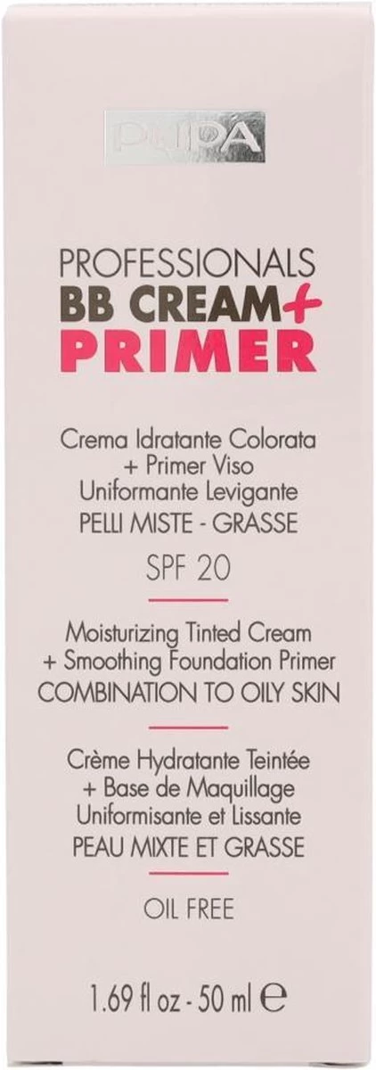 Pupa BB Cream + Primer For Combination To Oily Skin - 002 Sand 10 Pupa BB Cream + Primer For Combination To Oily Skin - 002 Sand - Afbeelding 10