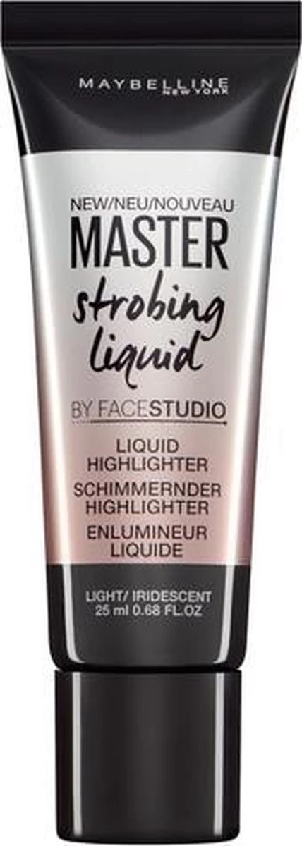 Maybelline Master Strobing Liquid - 100 Light 11 Maybelline Master Strobing Liquid - 100 Light - Afbeelding 11