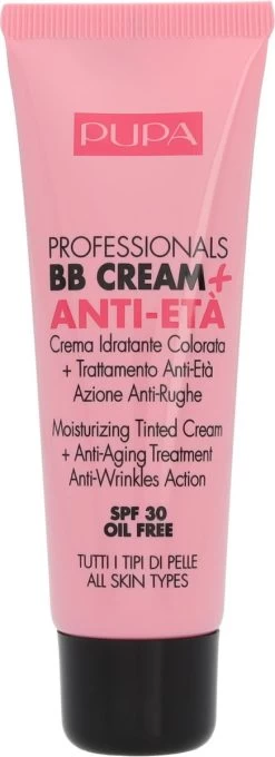 PUPA Milano Pupa Professionals BB Creme Anti-Eta SPF30 002 Sand -Make-Up Poeder Verkoop 436x1200 3