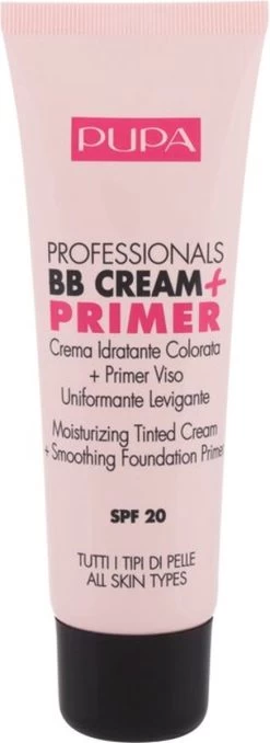 Pupa Milano Professionals BB Cream + Primer - Nude 001 -Make-Up Poeder Verkoop 437x1200 1