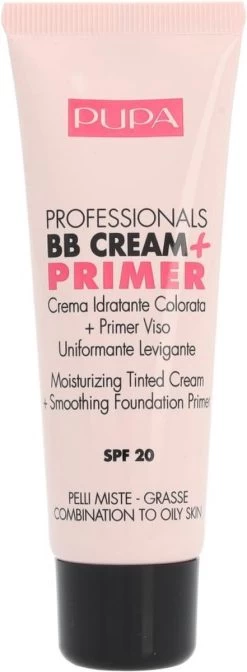 Pupa Milano BB Cream + Primer For Combination To Oily Skin - 001 Nude -Make-Up Poeder Verkoop 441x1200 3