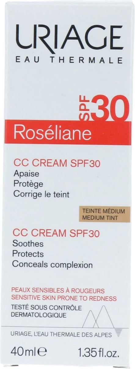 Uriage Roséliane Cc Crème Spf30 3 Uriage Roséliane Cc Crème Spf30 - Afbeelding 3