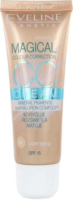 Eveline CosmeticsÂ CC Cream Magical Colour Correction Light Beige 30ml.
