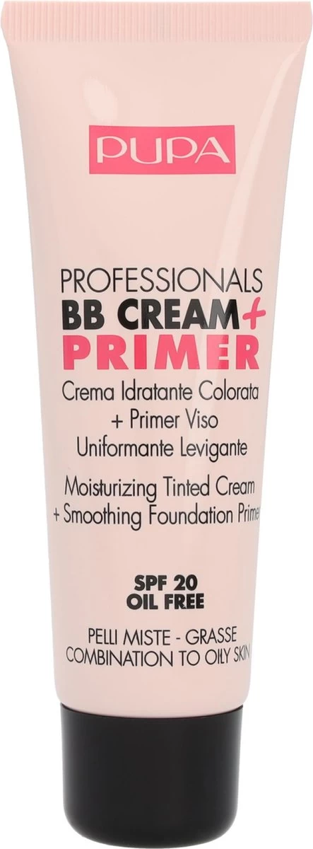 Pupa BB Cream + Primer For Combination To Oily Skin - 002 Sand 6 Pupa BB Cream + Primer For Combination To Oily Skin - 002 Sand - Afbeelding 6