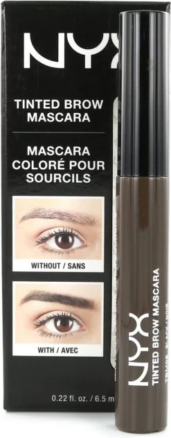 NYX Professional Makeup Tinted Brow Mascara - Black TBM05 - Wenkbrauw Mascara - 6,2 Gr 12 NYX Professional Makeup Tinted Brow Mascara - Black TBM05 - Wenkbrauw Mascara - 6,2 Gr -Make-Up Poeder Verkoop 470x1200 1