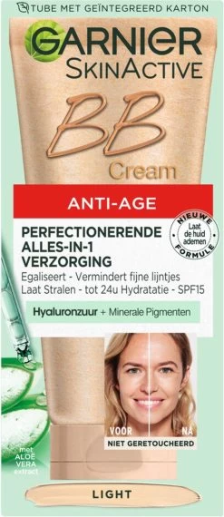 Garnier Skin Naturals BB Cream Anti Aging - 50 Ml - Light -Make-Up Poeder Verkoop 520x1200