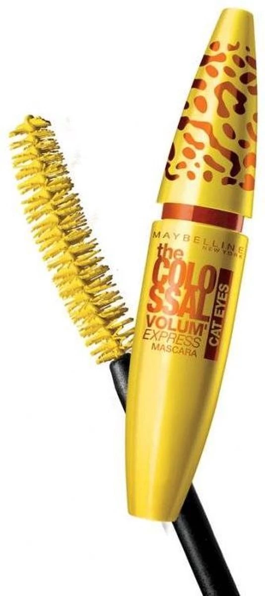 Maybelline Volum'Express The Colossal Cat Eyes Mascara - Wild Black 2 Maybelline Volum'Express The Colossal Cat Eyes Mascara - Wild Black - Afbeelding 2