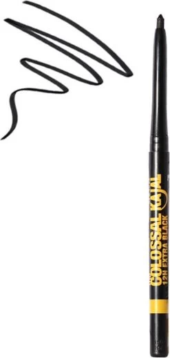 Maybelline The Colossal Kajal Oogpotlood - Extra Black -Make-Up Poeder Verkoop 571x1200