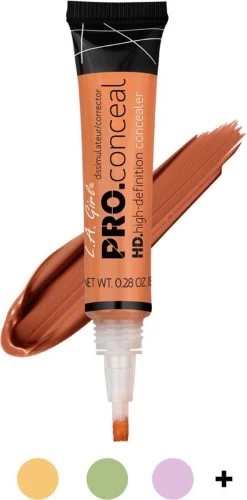 L.A. Girl - HD Pro Concealer - GC990 - Orange - Corrector - Oranje - Medium Tot Donkere Huid - Cruelty Free - 8 G