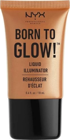 NYX PROFESSIONAL MAKEUP BORN TO GLW LQD ILLU - PURE GOLD