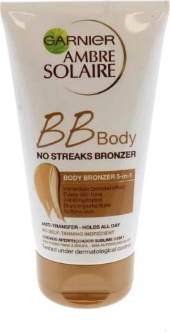 Garnier Ambre Solaire No Streaks BB Body Bronzer - 150 Ml -Make-Up Poeder Verkoop 615x1200