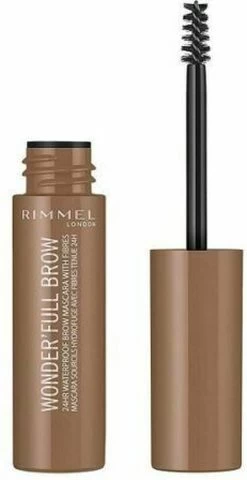 Rimmel London Wonder'full 24 Hour Brow Mascara - Wenkbrauwgel - 003 Dark Brown -Make-Up Poeder Verkoop 618x1200 2