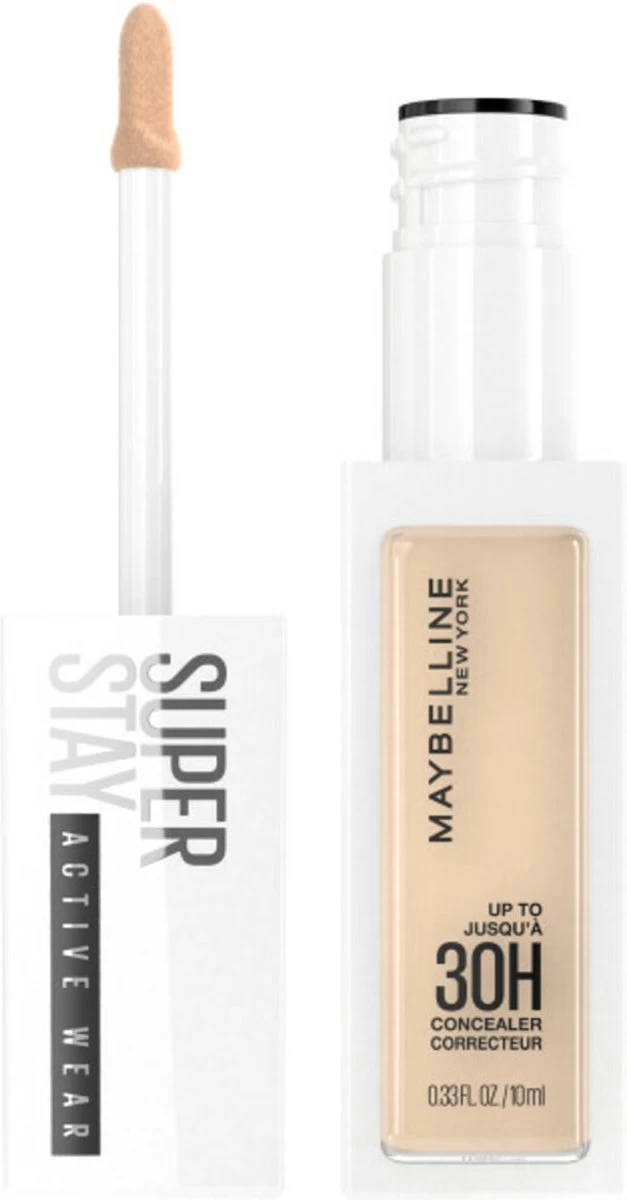 Maybelline SuperStay 30H Active Wear Concealer - 15 Light 2 Maybelline SuperStay 30H Active Wear Concealer - 15 Light - Afbeelding 2