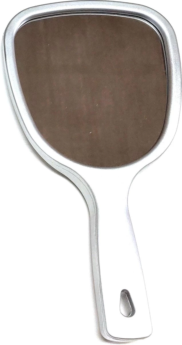 Handspiegel Trio - Spiegel Ø 13,5 Cm - 1X 3X & 5X Vergrotend - Zilver - Afmeting: 25 X 13,3 Cm. 1 Handspiegel Trio - Spiegel Ø 13,5 Cm - 1X 3X & 5X Vergrotend - Zilver - Afmeting: 25 X 13,3 Cm.