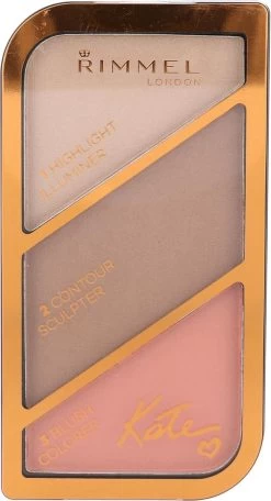 Rimmel London Kate Sculpting Palette Gezichtspoeder - Coral Glow -Make-Up Poeder Verkoop 650x1200 1