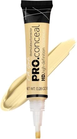 L.A. Girl - HD Pro Concealer - GC995 - Light Yellow - Corrector - Geel - Lichte Tot Medium Huid - Cruelty Free - 8 G