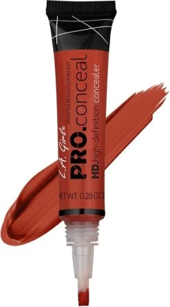 L.A. Girl - HD Pro Concealer - GC990 - Orange - Corrector - Oranje - Medium Tot Donkere Huid - Cruelty Free - 8 G -Make-Up Poeder Verkoop 666x1200