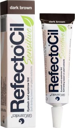 RefectoCil - Sensitive - Wimper & Wenkbrauw Verf - Donkerbruin - 15 Ml -Make-Up Poeder Verkoop 704x1200