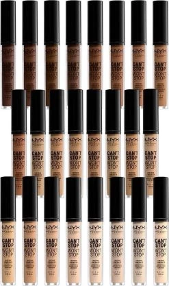 NYX Professional Makeup - Can't Stop Won't Stop Concealer - Caramel 9 NYX Professional Makeup - Can't Stop Won't Stop Concealer - Caramel -Make-Up Poeder Verkoop 711x1200 1