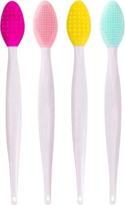 Merkloos Lip Scrub Borstel Set 4-delig - Mee Eters Verwijderen – Gezichtsreiniger – Gezichtsborstel Blackhead Remover -Make-Up Poeder Verkoop 736x1200 1