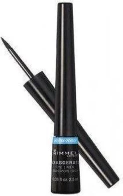 Rimmel London Rimmel Exaggerate Waterproof - Zwart - Eyeliner -Make-Up Poeder Verkoop 753x1200 3