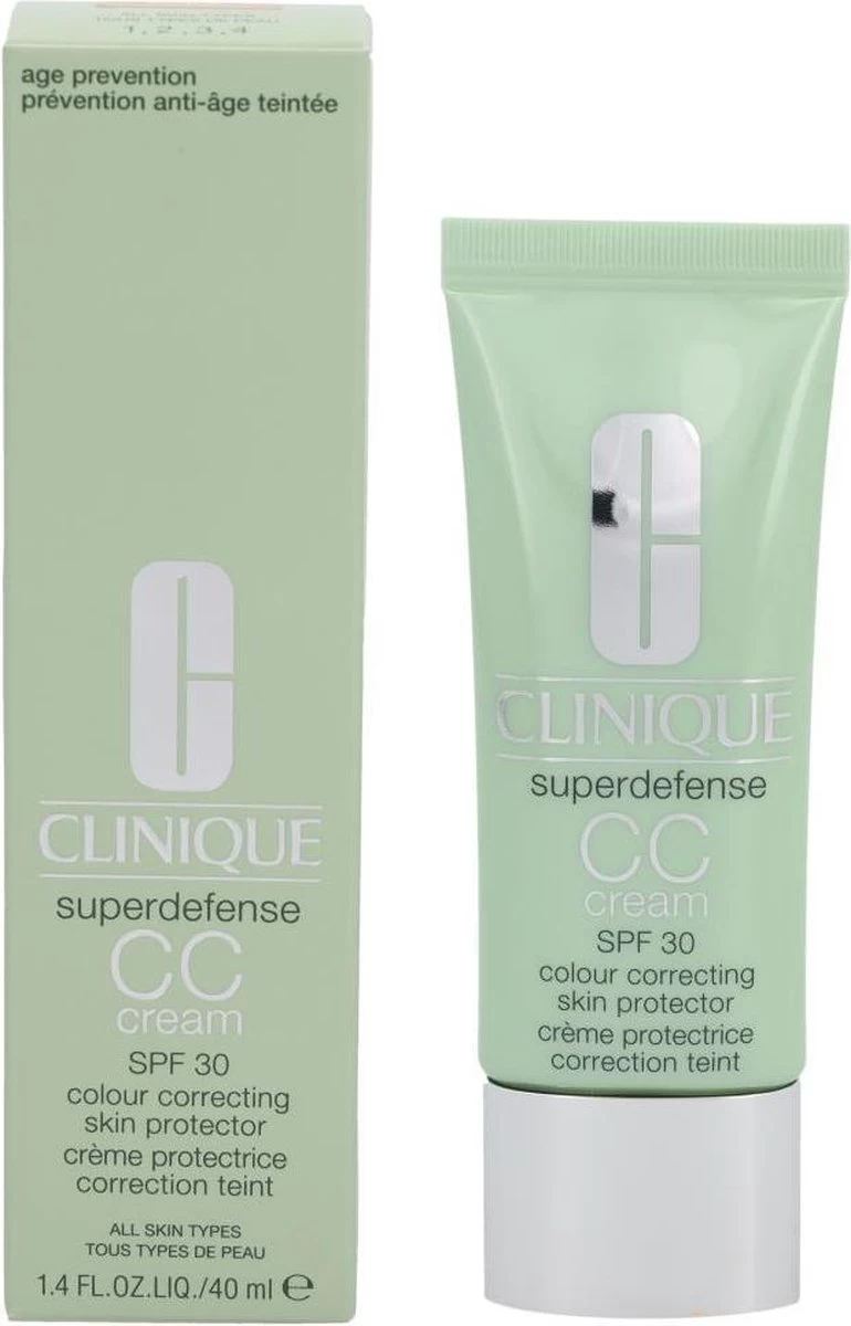 Clinique Superdefense CC Cream SPF30 - 04 Medium - CC Cream - 40 Ml 4 Clinique Superdefense CC Cream SPF30 - 04 Medium - CC Cream - 40 Ml - Afbeelding 4