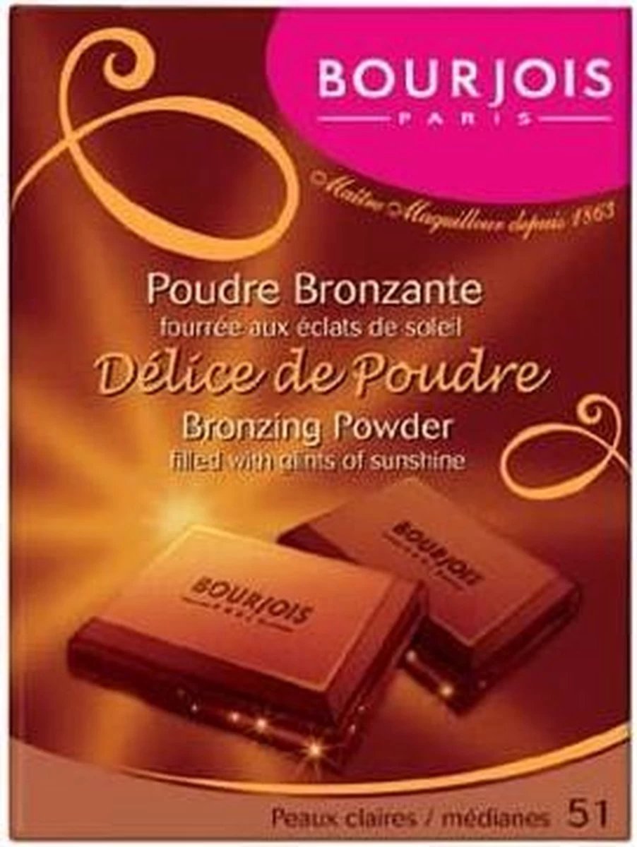 Bourjois - Delice De Poudre Bronzing Powder Browning Powder 52 16.5G 9 Bourjois - Delice De Poudre Bronzing Powder Browning Powder 52 16.5G - Afbeelding 9