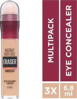 Maybelline Eraser Eye Concealer - Nude - 3 Stuks Voordeelverpakking -Make-Up Poeder Verkoop 930x1200 3