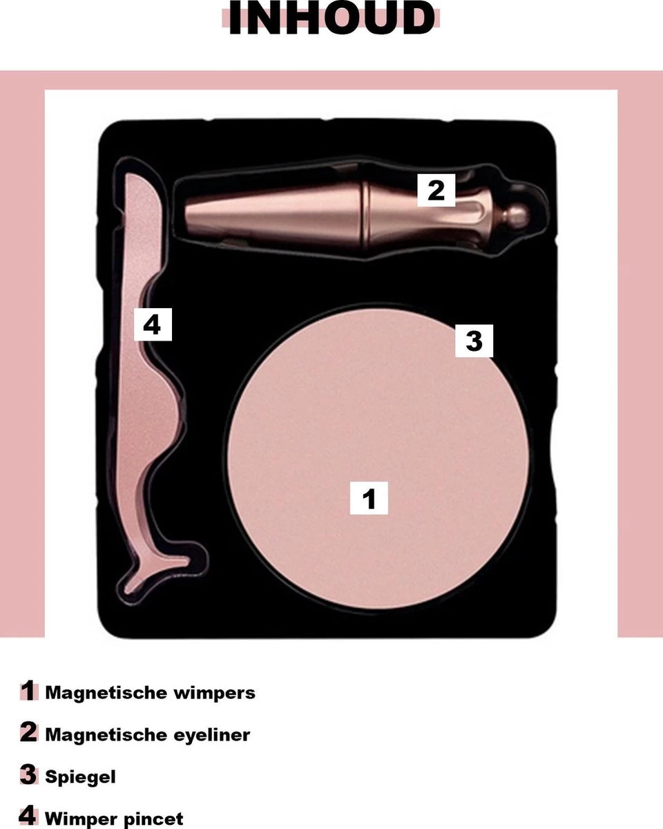 Nepwimers Zonder Lijm | Magnetische Wimpers | Eyeliners | Diamond Wimpers | Pincet | Wimperset | Model Diamond | Fake Lashes | M5 Lashes Diamond Set | Herbruikbare Wimpers | 3D Wimpers | Kit | Waterbestendig | Natuurlijke Wimpers | Waterproof 5 Nepwimers Zonder Lijm | Magnetische Wimpers | Eyeliners | Diamond Wimpers | Pincet | Wimperset | Model Diamond | Fake Lashes | M5 Lashes Diamond Set | Herbruikbare Wimpers | 3D Wimpers | Kit | Waterbestendig | Natuurlijke Wimpers | Waterproof - Afbeelding 5